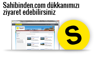 Sahibinden.com dükkanımızı ziyaret edebilirsiniz